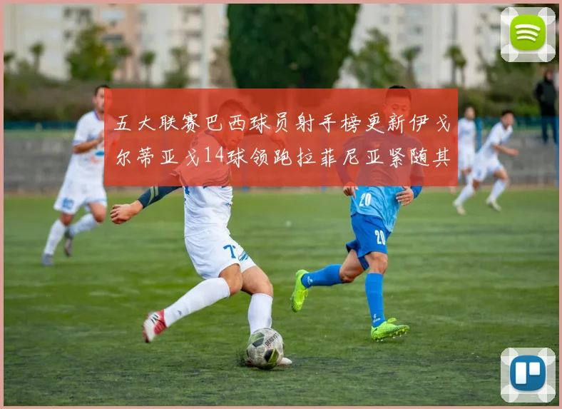 五大联赛巴西球员射手榜更新伊戈尔蒂亚戈14球领跑拉菲尼亚紧随其后